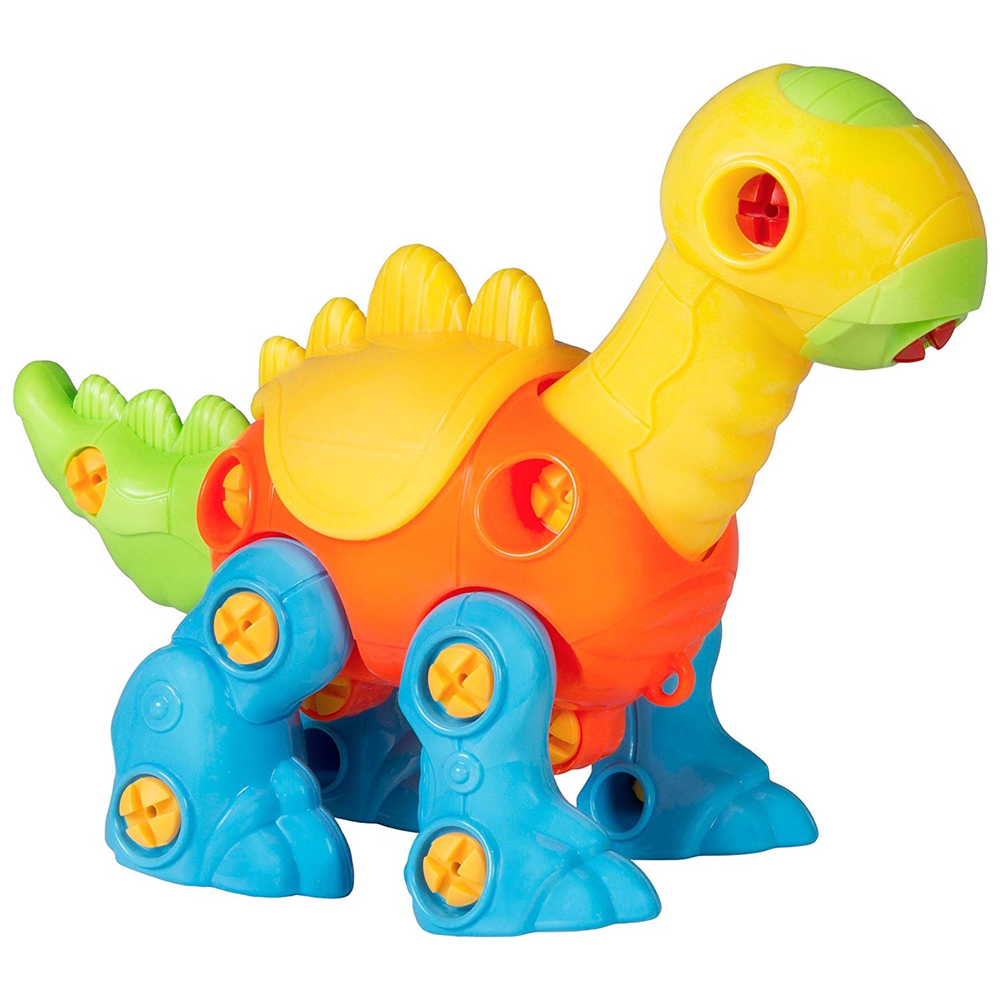 heya 106-Piece Set of 3 Kids Take-Apart Dinosaurs Puzzle STEM Toy Playset w/ Tools