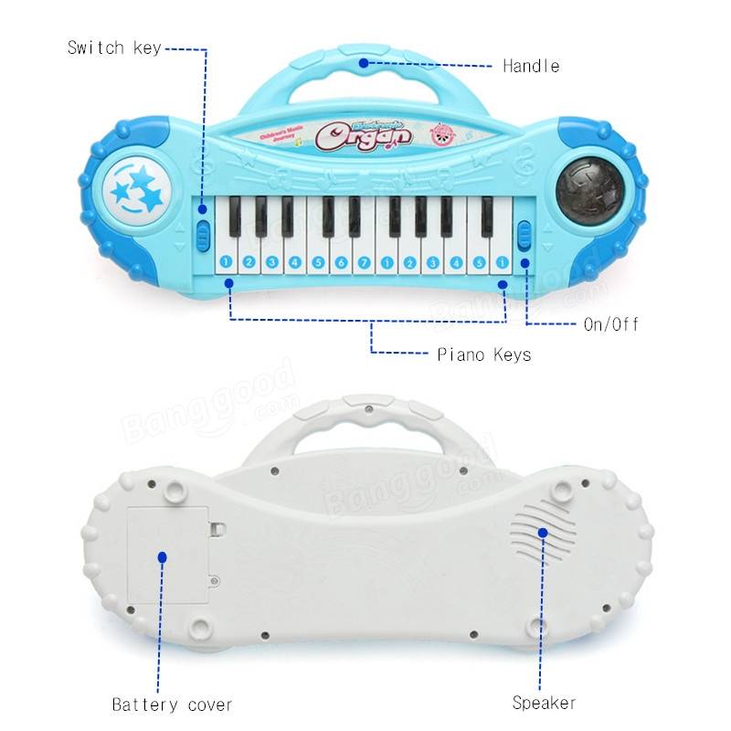 heya 13 Keys Electronic Keyboard Piano for Kids Children Toy Gift