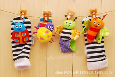 A baby _ baby baby socks strap with a wrist watch with a single price