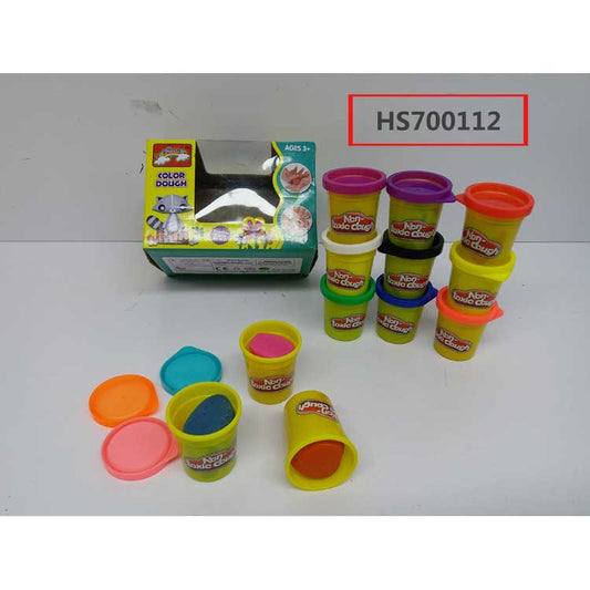 12 color mixed, Color dough, Educational toys, Yawltoys