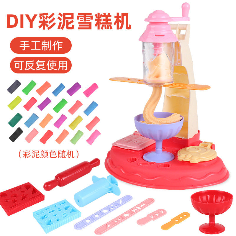 Noodle machine putty light clay tools clay putty hand made DIY children's toys