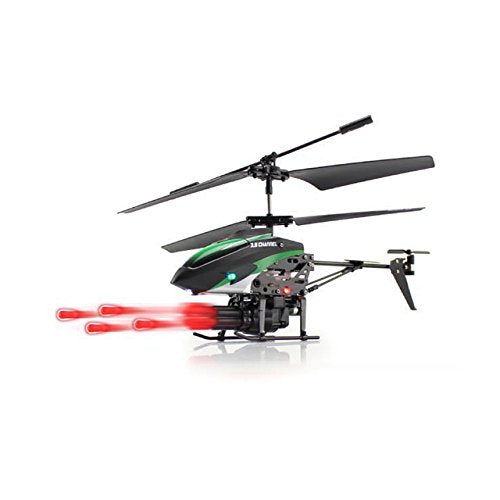 Toy, Play, Fun, Newest RC Drone 3.5CH Helicopter with Machine Gun Launcher 3.5Channal Infrared Control Remote Control Shock Proof Drone ToysChildren, Kids, Game