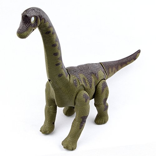Sun Cling? Electronic Toys Green Walking Brachiosaurus Dinosaur by Sun Cling