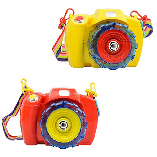 Estore Bubble Gun Blower Machine Blaster- Camera Shape - Best Bubbles Machine Toy for Kids outdoor play