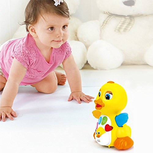 TOYK kids toys Musical Duck toy Lights Action With Adjustable Sound - Toys for girls and boys kids