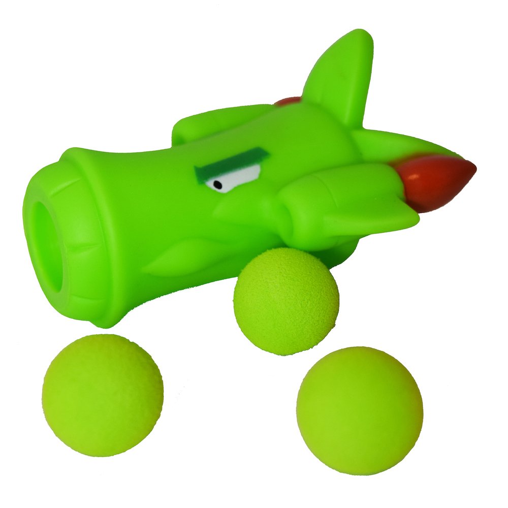 Party PVZ Plant Asparagus Fighter Plane Ball Popper Zombie Action Figure Toy