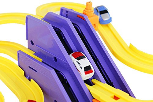 |UPDATED EDITION| Track Racer Racing Cars Fun Toy for Kids (NO Music)