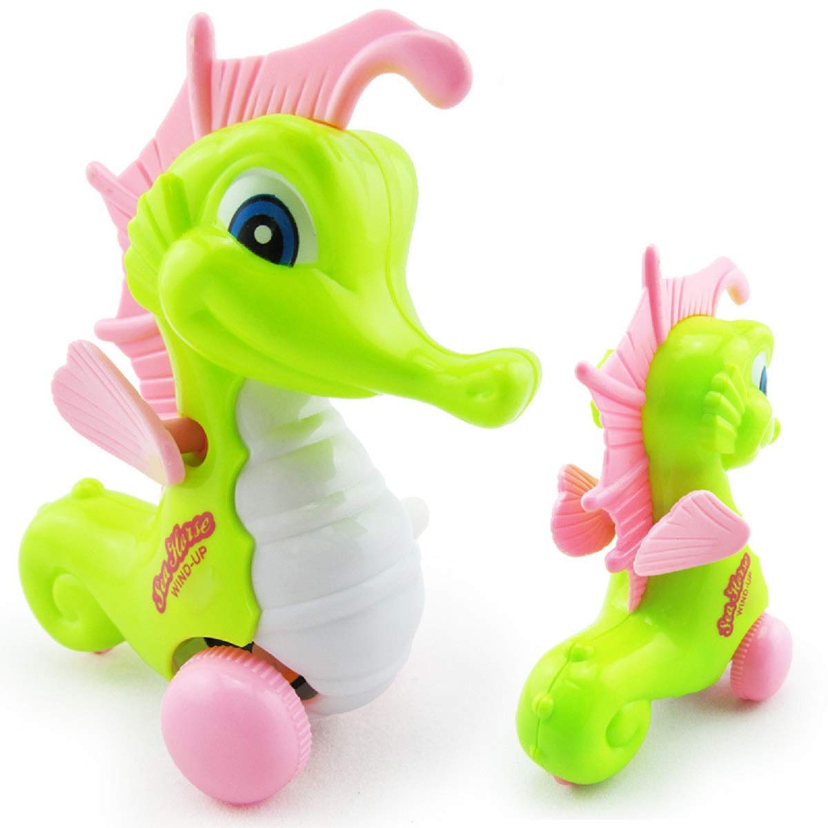 6 Pack Cartoon Walking Animal Hippocampus Wind-up Toy Party Favors Random Color