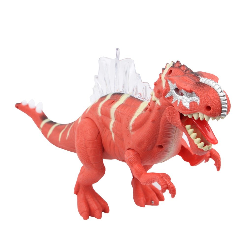 Electronic Toys Red Walking Spinosaurus Dinosaur