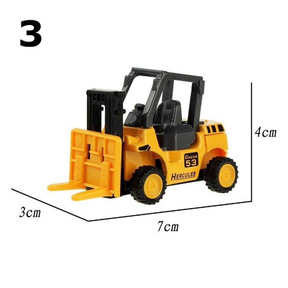 8 Types Diecast Mini Alloy Construction Vehicle Engineering Car Dump-car Dump Truck Model Classic Toy (Pack of 8)