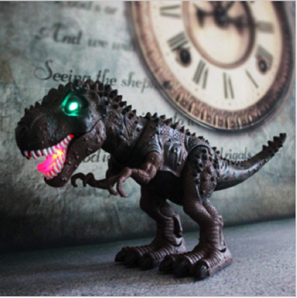 Large 19 Inch Walking Dinosaur Toy with Lights and T-Rex Dino Sounds