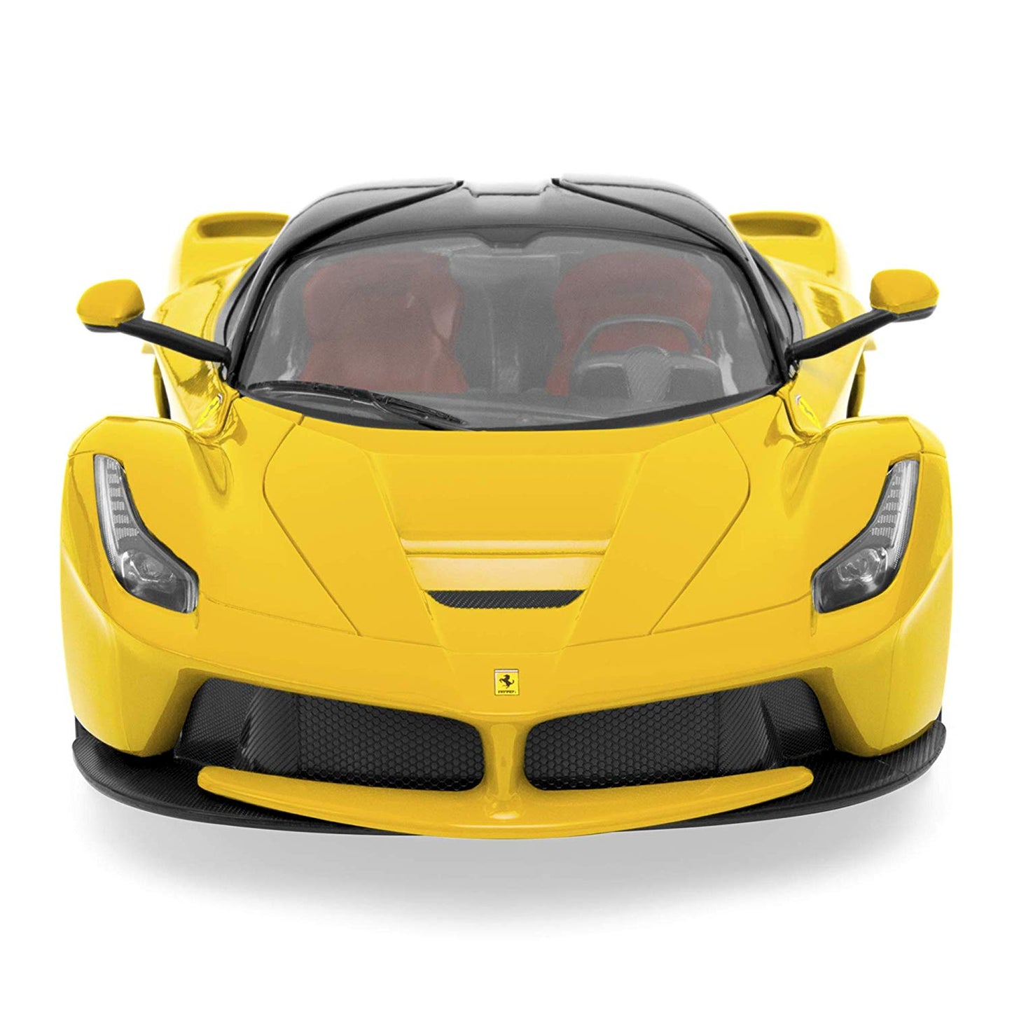 27 MHz 1/14 Scale Kids Licensed Ferrari Model Remote Control Play Toy Car w/ Functioning Headlights, Taillights, Doors, 5.1 MPH Max Speed