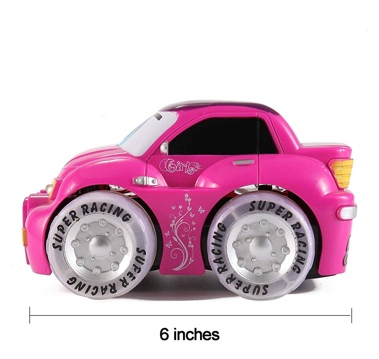 My First RC Car for Girls | Pink Purple Remote Control 2CH Racer Vehicle for Kids, Toddlers