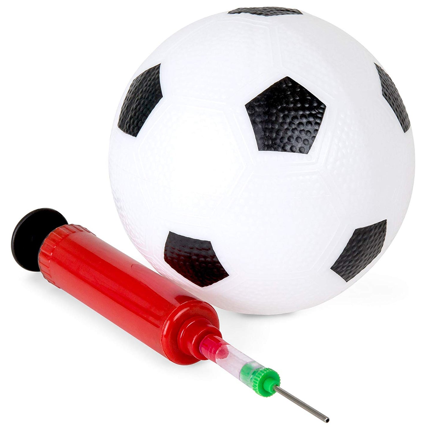 Air Power Light Up Hover Disk Soccer Set w/ Power Soccer, Pump, Ball, Goal