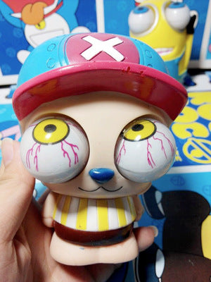 8 styles Funny Cartoon Animal Small Squeeze Antistress Toy Pop Out Eyes Doll Stress Relief Venting Joking Decompression Toy