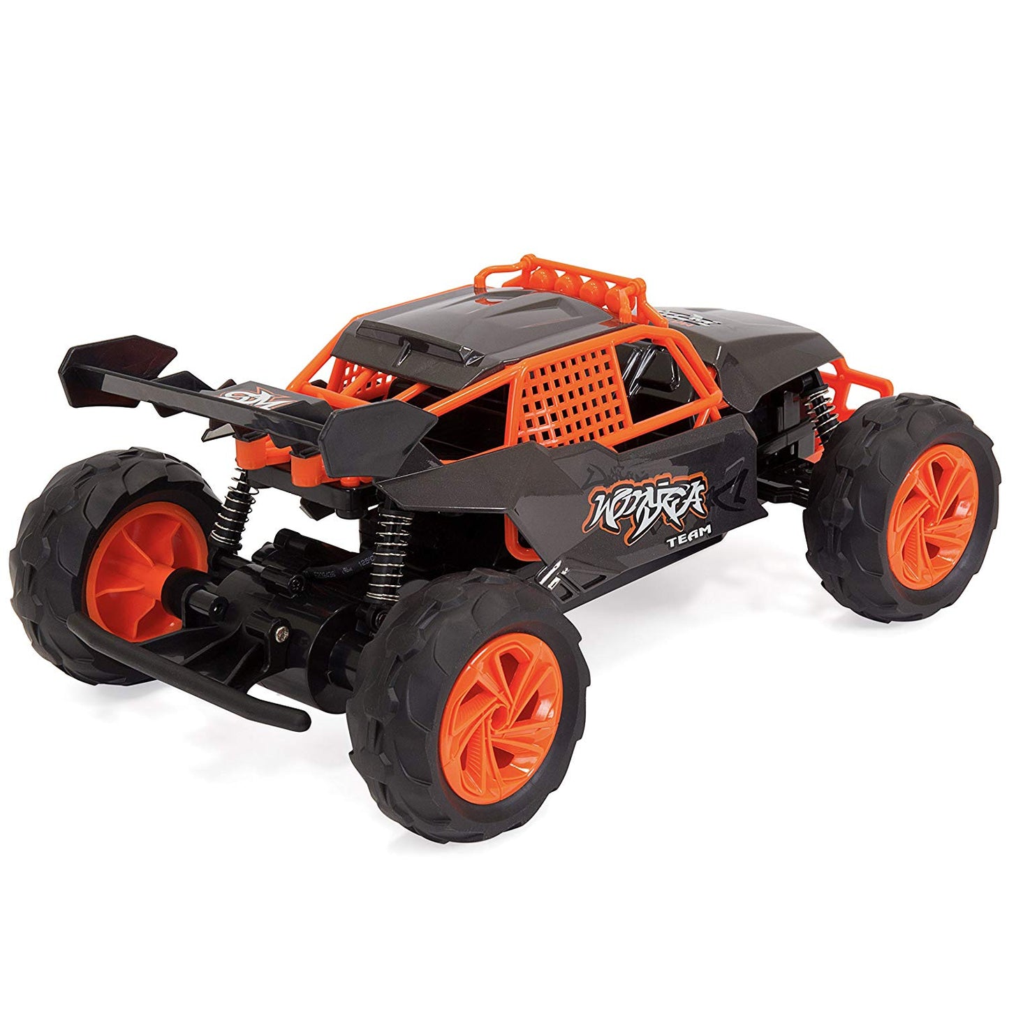2.4G 1:14 High Speed Car with USB Charger (Black & Orange)