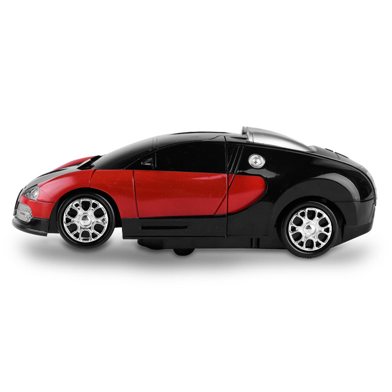 Children's car deformable vehicle toy universal electric toy car popular style model deformation robot