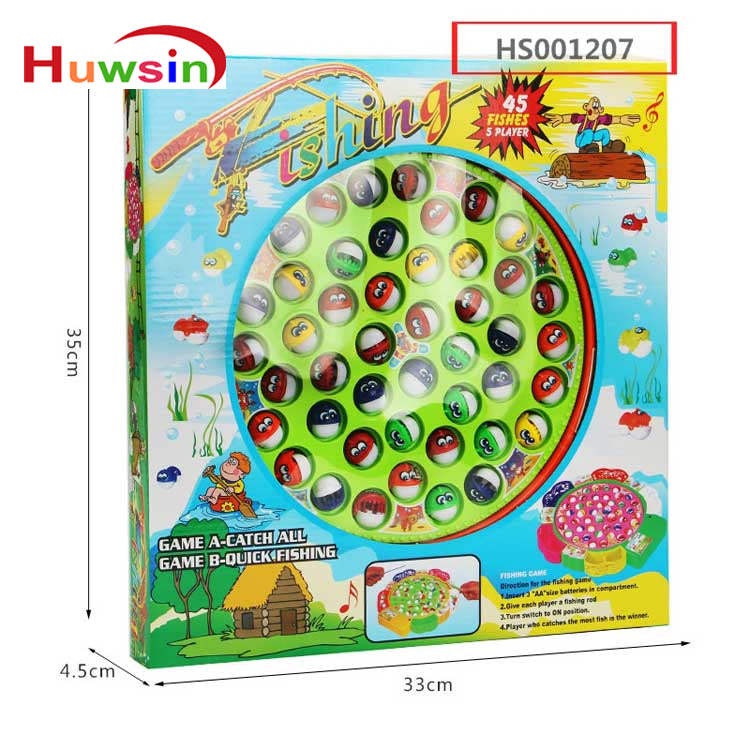 HS001207, Yawltoys, Hot Sale Children Plastic Fish Toy Cartoon Funny Fishing Game For Gifts