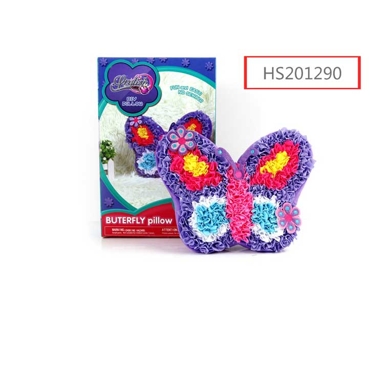 HS201290, Yawltoys, DIY Butterfly pillow DIY toy