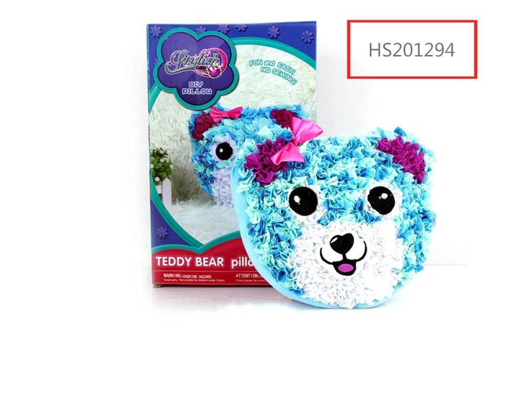 HS201294, Yawltoys, DIY Bear pillow DIY toy