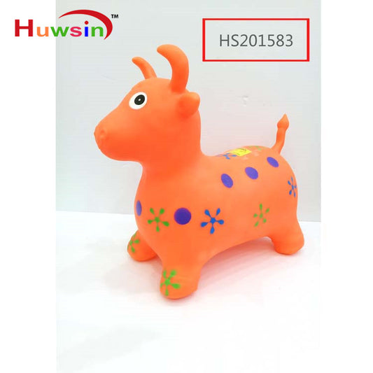 HS201583, Yawltoys, 2019 New Holiday gifts Inflatable PVC Toy Bouncing Animal Ride-On Toys for kids
