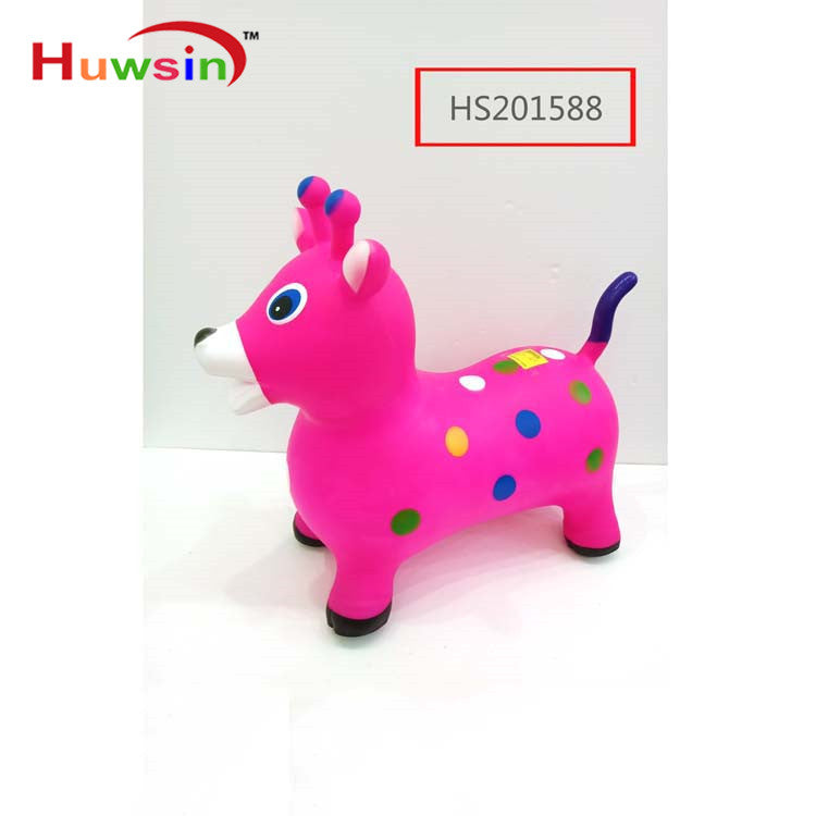 HS201588, Yawltoys, Soft and safe plastic bouncy animal for child riding and walking