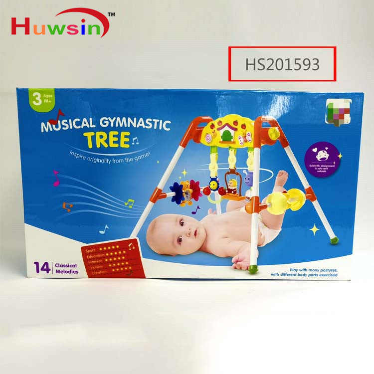 HS201593, Yawltoys, Musical gymnastic tree, Infant toy