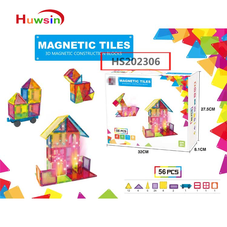 HS202306, Yawltoys, Magnetic magic cube,magnetic building block, Educational toy