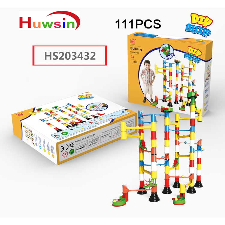 HS203432, Yawltoys, Building block,111pcs, DIY toy for kids