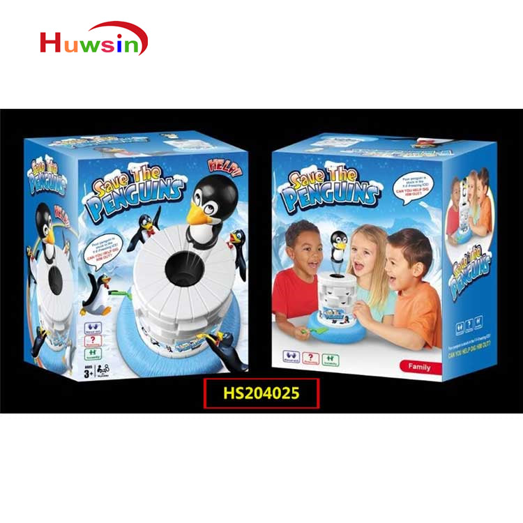 HS204025, Yawltoys, Save the penguins, Table game, Educational toy