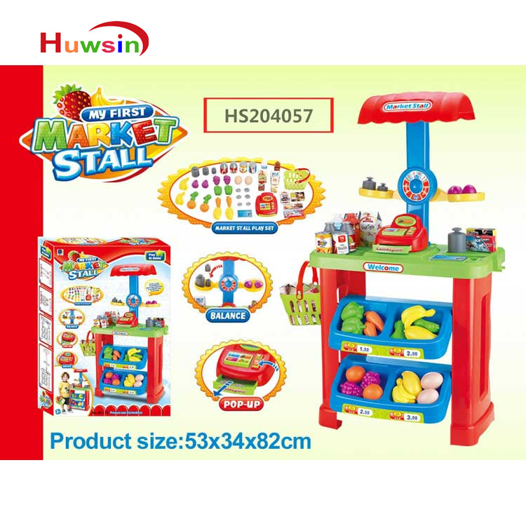 HS204057, Yawltoys, Market stall set, Pretend play toy