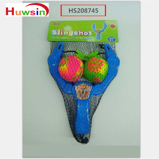 HS208745, Yawltoys, Children's plastic slingshot sport catapult toy with ball