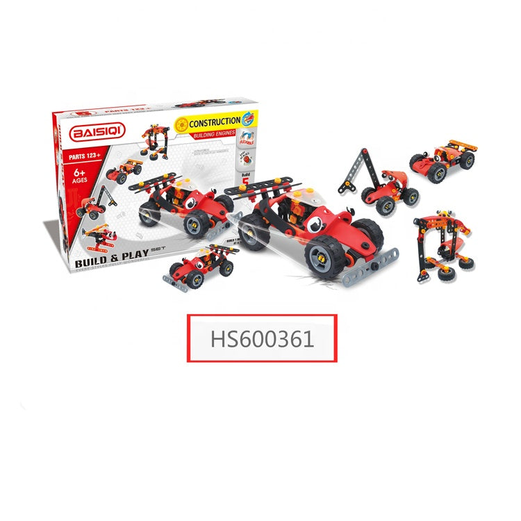HS600361, Yawltoys, Educational toys learning diy assemble toy building block car toys