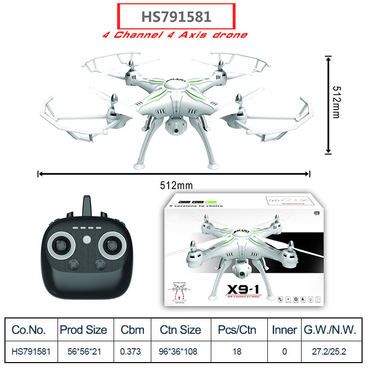 HS791581, Yawltoys, Mini Camera Drone plastic drone toy camera