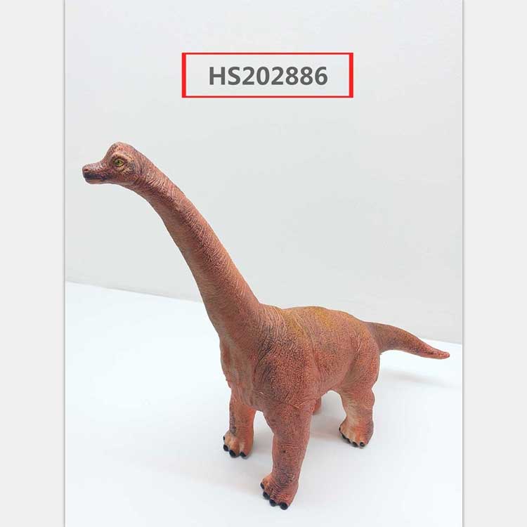 Hot sale dinosaur soft rubber toys for kids with multi use, Educational toy, Huwsin toys