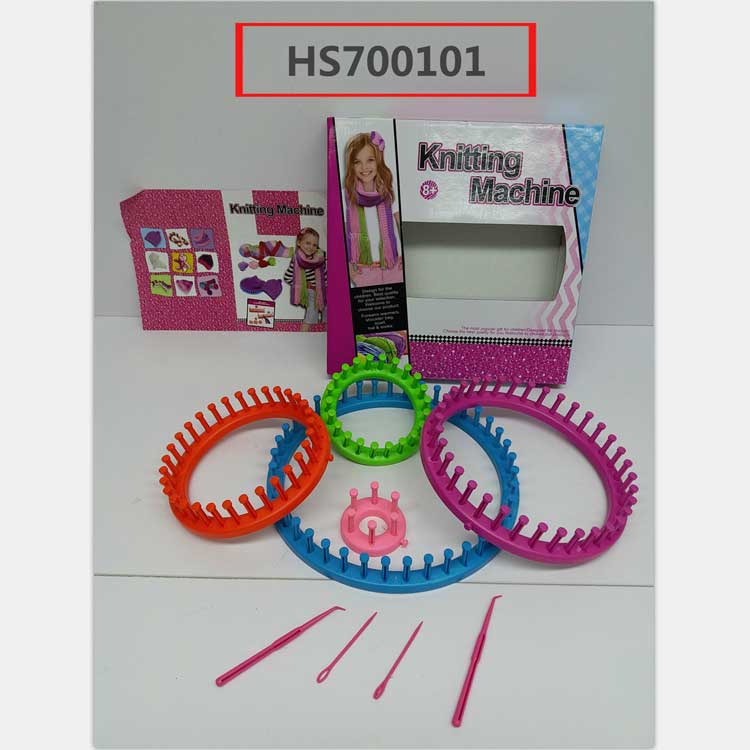 Knitting machine, girl tool play set, Yawltoys