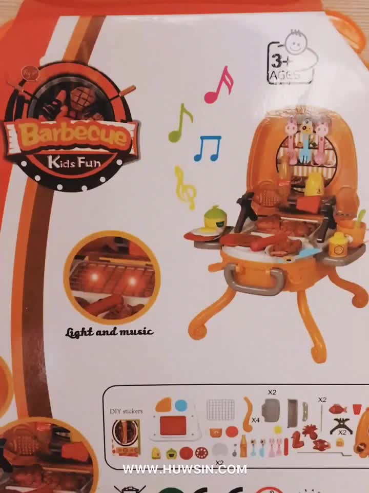 Barbeque play set, Kitchen play set, Yawltoys