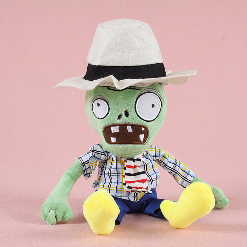2017 New Arrival 30cm Plants vs Zombies Plush Toys Soft Stuffed Toys DIY PVZ Zombies Plush Toy Doll for Kids Children Gifts