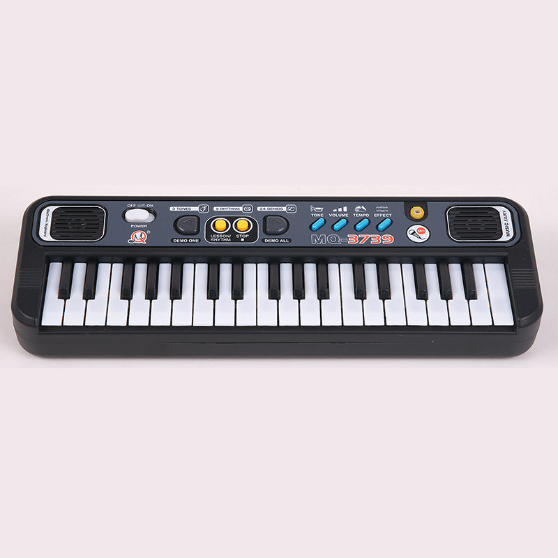 Mini 37 Keys Electone Keyboard For Children Learning & Exercising Type Portable Electronic Piano with Microphone Toy Musical