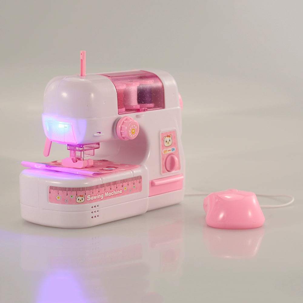 New simulation of electric doll clothes sewing machine small household appliances children playing home gift toys for girls