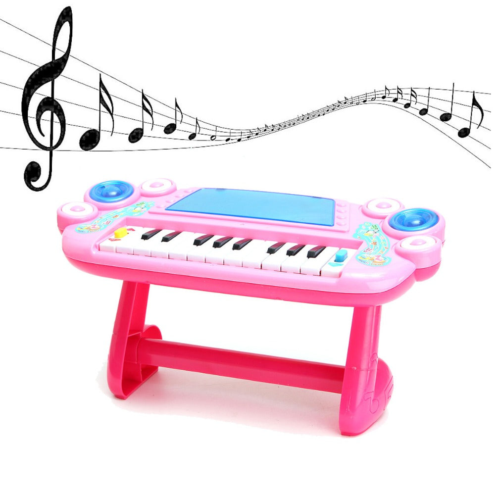 JIMITU Baby Mini Cute Piano Music Toy Kids Musical Educational Piano Cartoon Animal Farm Developmental Toys for Children Gift