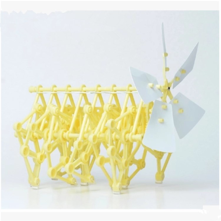 Wind Animal Technology Small Production Diy Toy Manual Invention Bionic Mechanical Beast Beast Robot Wind Power