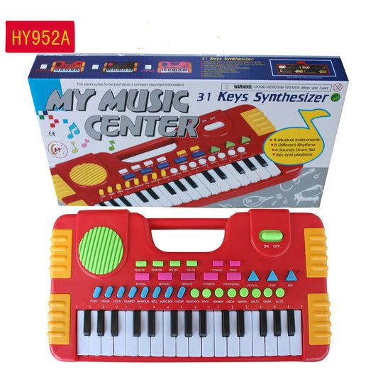 heya 31 Keys Kids Baby Musical Toys Children Musical Portable Instrument Electronic Piano keyboard Educational Toys For Girl
