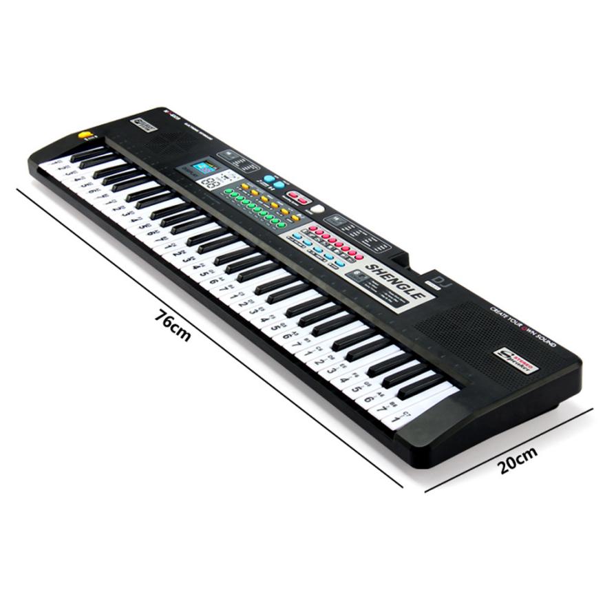 New 61 Keys Digital Music Electronic Keyboard Key Board Gift Electric Piano Gift Music Instrument toys for children