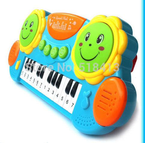 Baby Keyboard Teaching To Play Piano On The Drum Infant Children's Early Education Music Toy Piano Male Girl 1-3 Years Younger