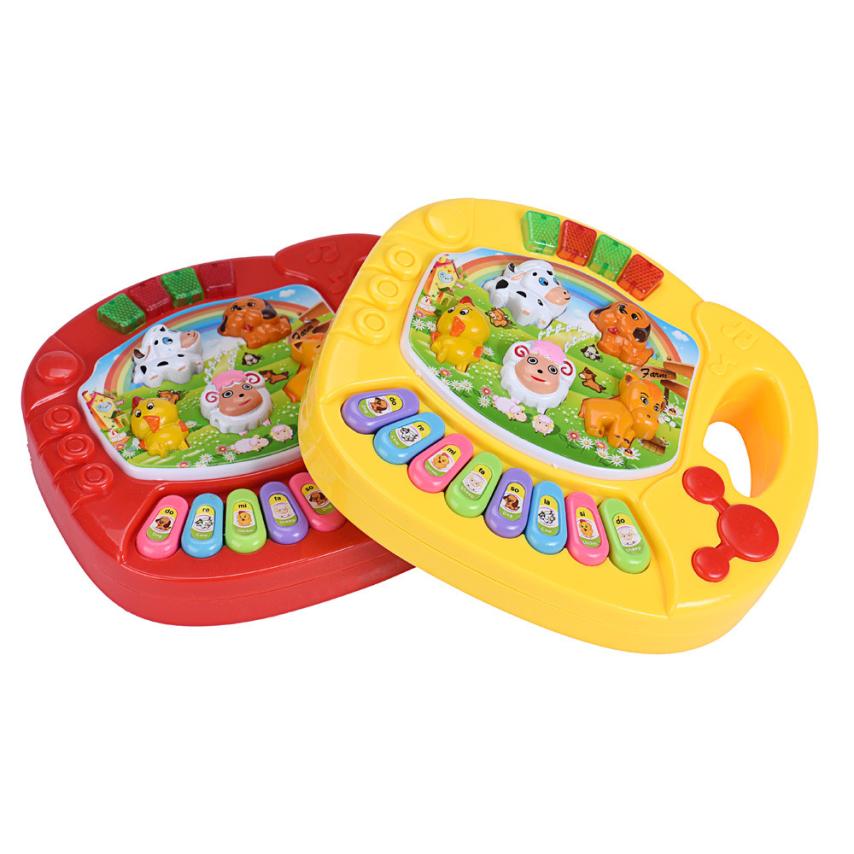 New Arrivals Baby Kids Musical Educational Animal Farm Piano Developmental Music Toys Children Gifts Wholesale Prices