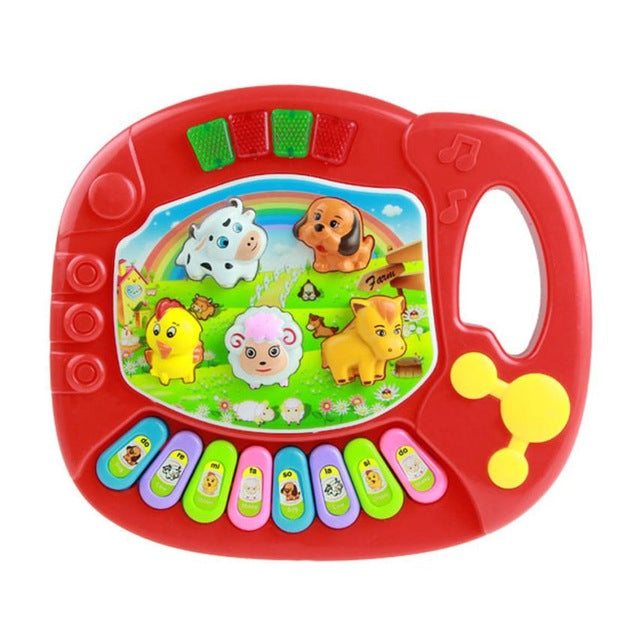 New Arrivals Baby Kids Musical Educational Animal Farm Piano Developmental Music Toys Children Gifts Wholesale Prices