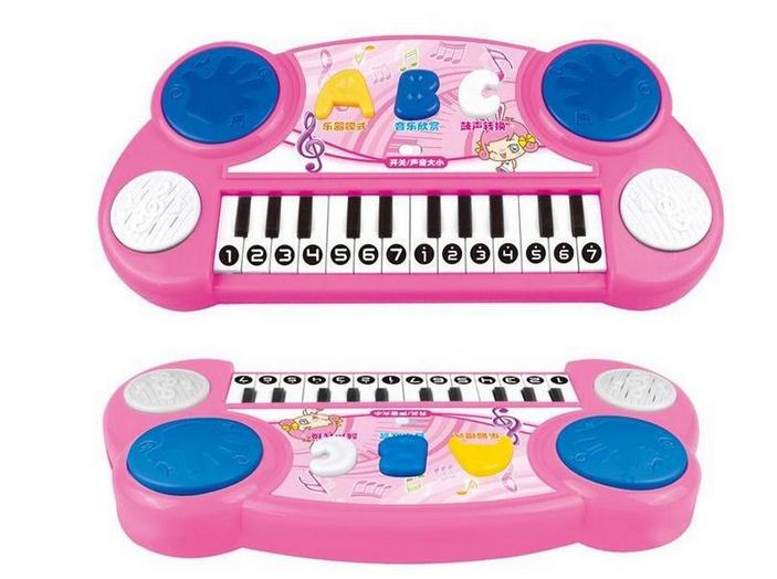 Sale Multifunctional Musical Light Baby Piano Boys Girl Electronic Music Toys Kids Children's Musical Instrument