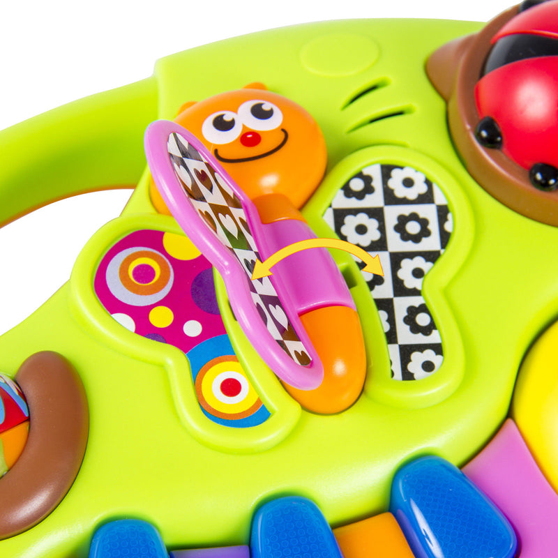 Funny Baby Musical Toys Baby Kids Popular Musical Instrument with Light/Sound insect Piano Developmental For Children Gift