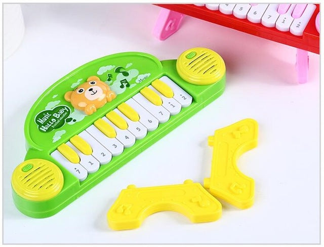 Baby Piano Toy Infant Toddler Developmental Toy Plastic Kids Musical Piano Early Educational Musical Instrument Toy for children
